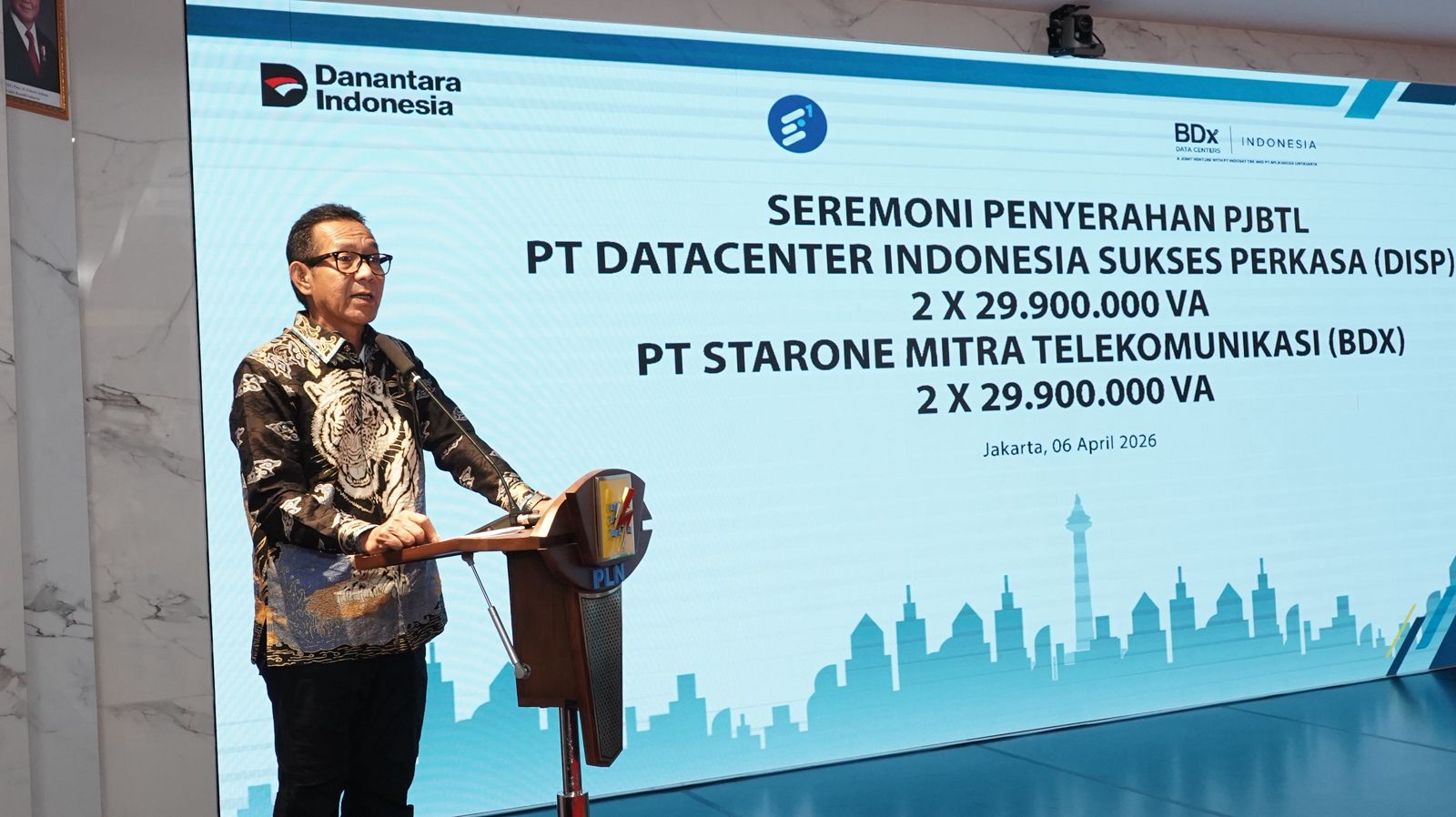 PLN Perkuat Ekosistem Digital, Tandatangani PJBTL Dua Data Center masing-masing Berkapasitas 2×29,9 MVA