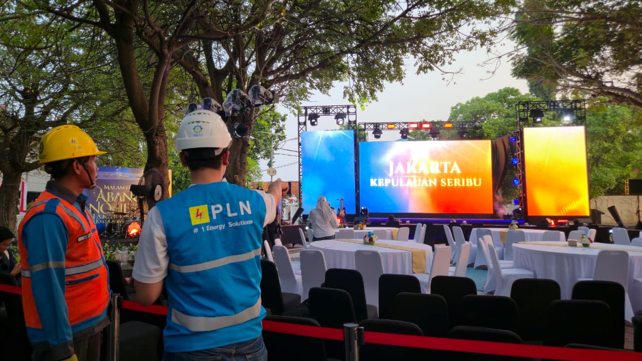 Kawal Kemeriahan Malam Final Abang None Jakarta Kepulauan Seribu 2026, PLN Sukses Hadirkan Listrik Tanpa Kedip