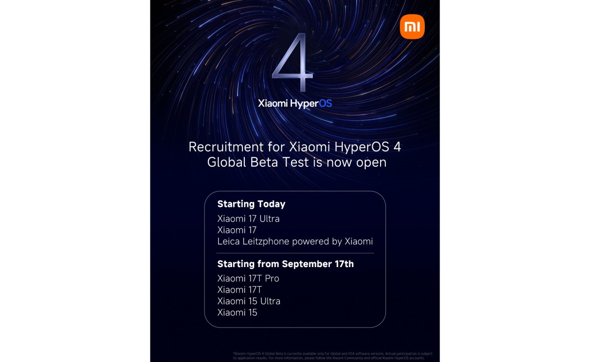 Xiaomi Sudah Mulai Uji HyperOS 4, Ini Daftar HP yang Kebagian Duluan – KoranDigital.Net.id